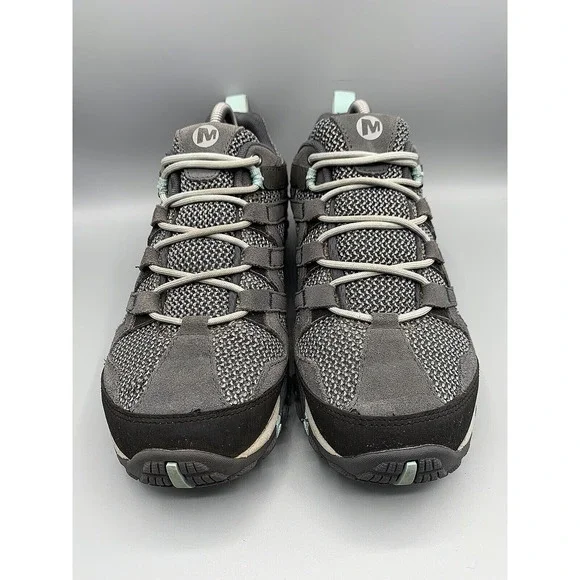 MERRELL ALVERSTONE Gray Outdoor Hiking Shoes J034612 Women's Size 9 M - Picture 6 of 11